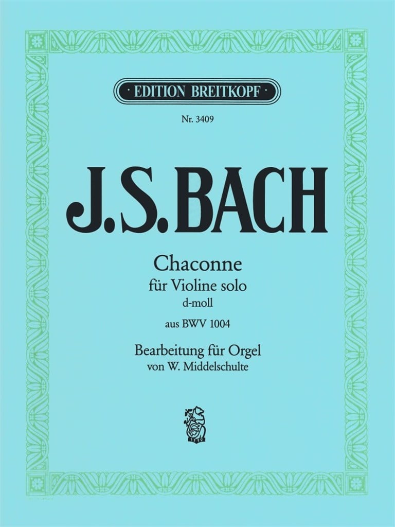 Chaconne d-moll aus BWV 1004